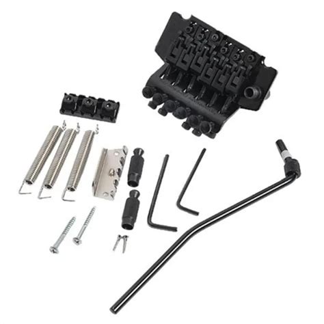 1pkg Floyd Rose Lic Ibanez Edge Style Double Tremolo System Black