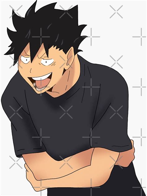 Crazy Kuroo Sticker For Sale By Itskisaa Redbubble