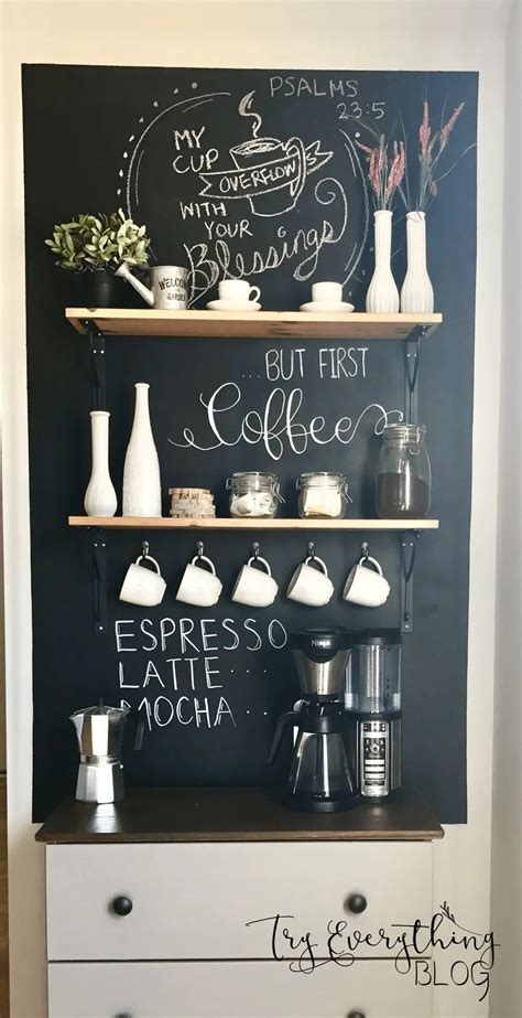 20 Stunning Coffee Stations For Your Kitchen
