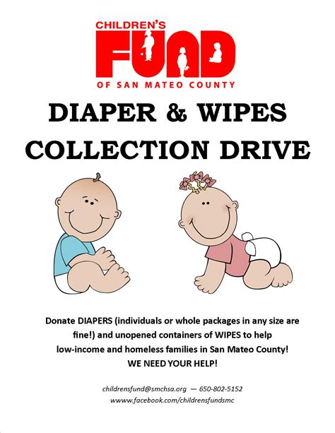 Baby Diapers And Wipes Distribution Childrens Fund