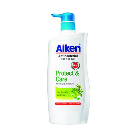 I kept asking myself where is the tea tree promises?!. Aiken Antibacterial Shower Gel Protect & Care reviews