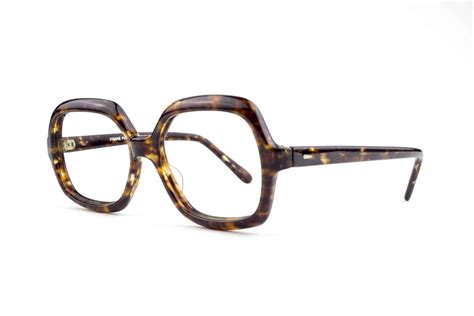 60s Vintage Eyeglasses Oversized Tortoiseshell Glasses Nos 1960s Big Eyeglass Frame
