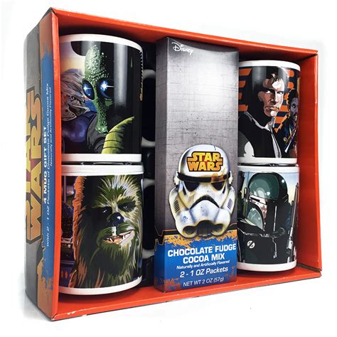 Star Wars 4 Mug T Set Whot Cocoa Mix One For 10 Or Two For 19