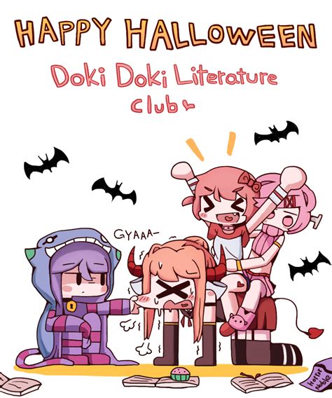 Ddlc Halloween By Wstellar On Newgrounds