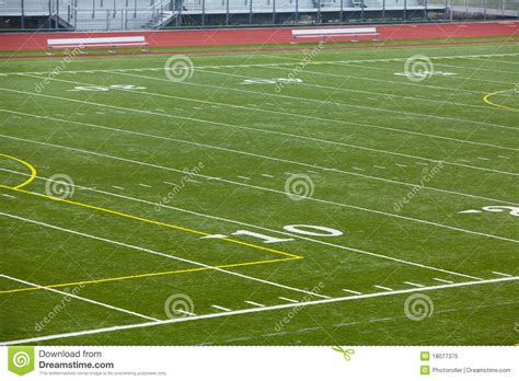 An Astro Turf Football Field Stock Image Image Of Outdoors Ball