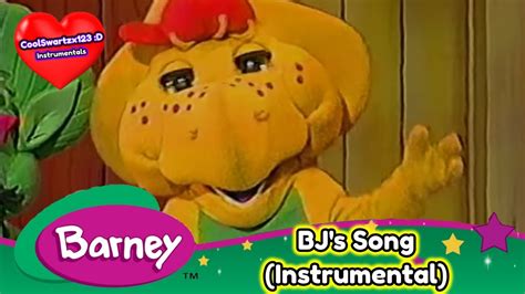 Barney Bjs Song Instrumental Youtube