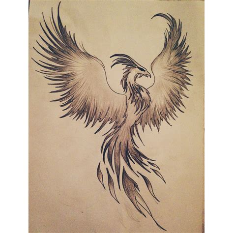 Phoenix Drawing Phoenix Tattoo Phoenix Tattoo Design Phoenix Drawing