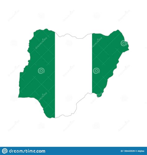 Nigerian Map Clip Art
