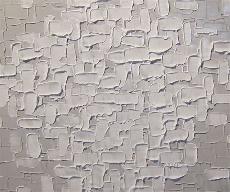 Large White Painting Abstract Textured Wall Art Urban Original Impasto