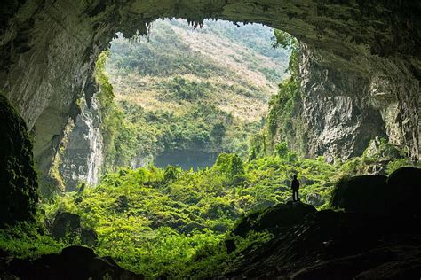 Asia Vietnam Paisaje Cueva Hang Son Doong Fondo De Pantalla Hd