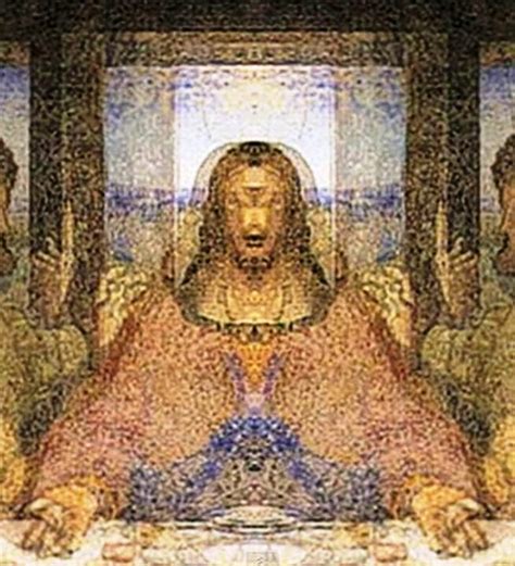 Hidden Image Exposed In Da Vincis The Last Supper Painting