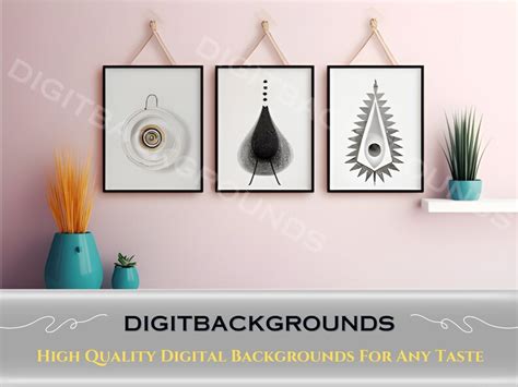 Shelf Virtual Backgrounds Minimalistic Zoom Backdrop Home Office
