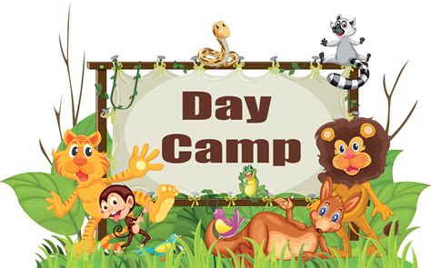 jungle theme day camp shac