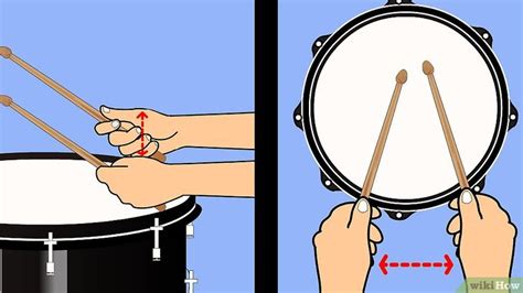 4 Cara Untuk Memegang Tongkat Drum Wikihow