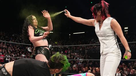 Hikaru Shida Returns On Last Night S Aew Dynamite