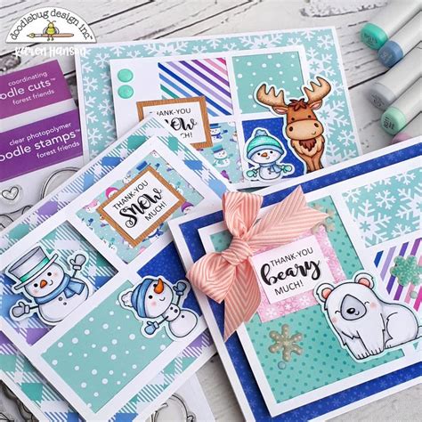 Doodlebug Design Inc Blog In 2020 Winter Wonderland Card Doodlebug