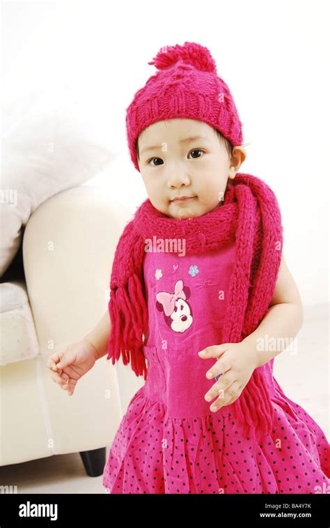 Cute Chinese Baby Girl Stock Photo Alamy