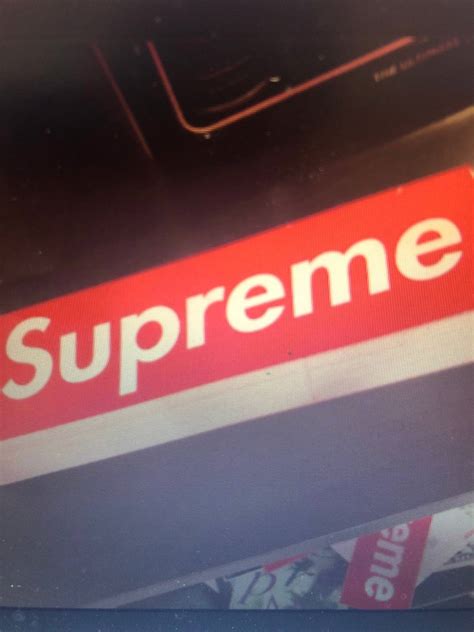 Supreme 100 Supreme Red Box Logo Sticker Grailed