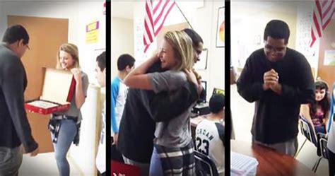 The Good News Cheerleader Asks Autistic Classmate To Prom Video