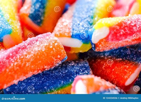 Beautiful Colorful Candy Marmalade A Vintage Treat For The Children