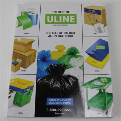 Uline Catalog Fallwinter 2022 2023 The Best Of Uline 375 Pages Ebay