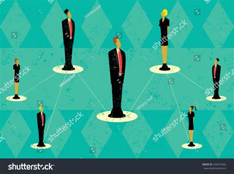 Business Team Hierarchy Hierarchy Business Team Stock Vector Royalty