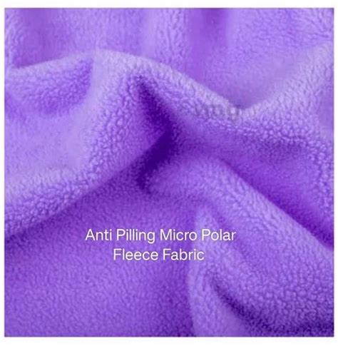 Raghav Worldwide Polyester Anti Pilling Micro Polar Fleece Fabric For