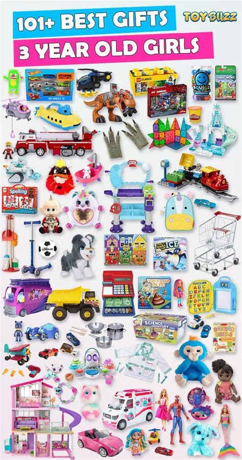 Other options include the best educational toys, which will ignite a love of learning through play. Gifts For 3 Year Old Girls 2019 - List of Best Toys ...