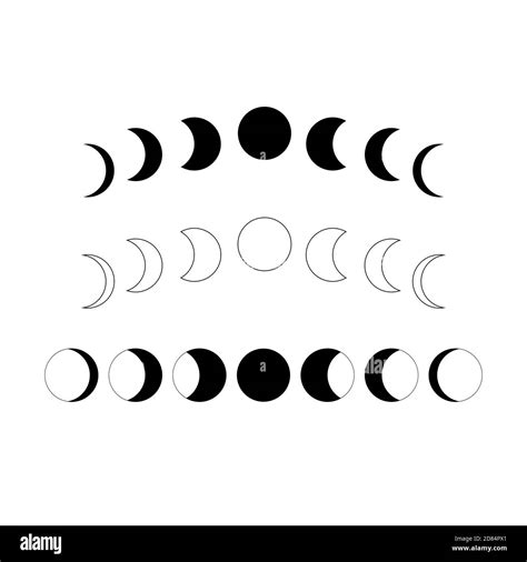 Moon Silhouette Cut Out Stock Images And Pictures Alamy