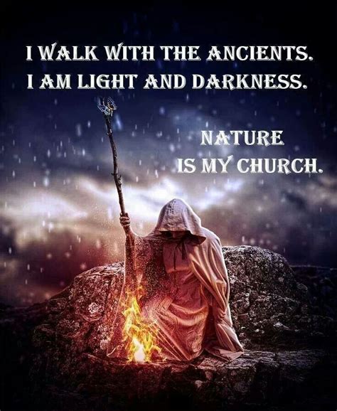 Nature Is My Church Wicca Witchcraft Pagan Witch Witches Pagan Yule