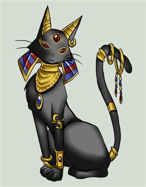 bastet by ~pandablubb on deviantart with images egyptian cat goddess egyptian cats