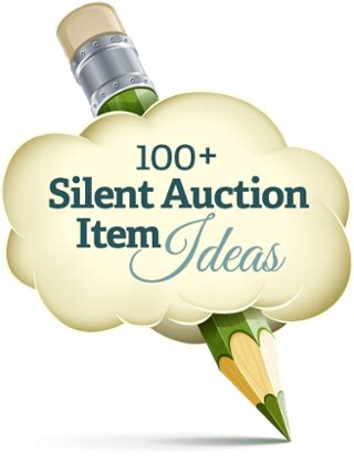 100-Silent-Auction-Item-Ideas | Auction donations, Auction fundraiser, Silent auction