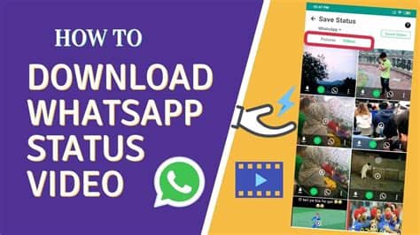 Photo status for whatsapp is step to make. How to Download WhatsApp Status Video & Photo || WhatsAPP ...