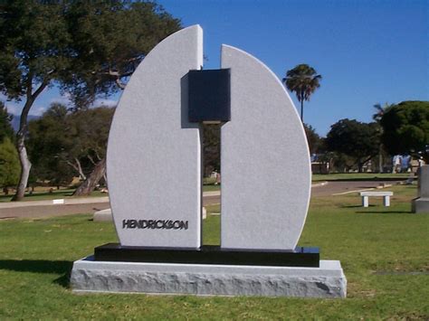 Custom Headstones Gravestones And Memorials Santa Barbara Monumental