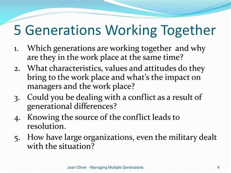 Ppt Boomers Gen X And Gen Y Working Together Conflict Or