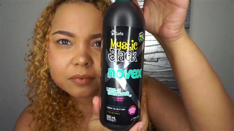 Perm Rod Set For Curly Hair Using Novex Mystic Black Collection Youtube