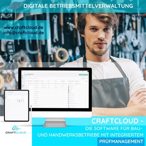 Digitale Verwaltung Der Betriebsmittel Craftcloud