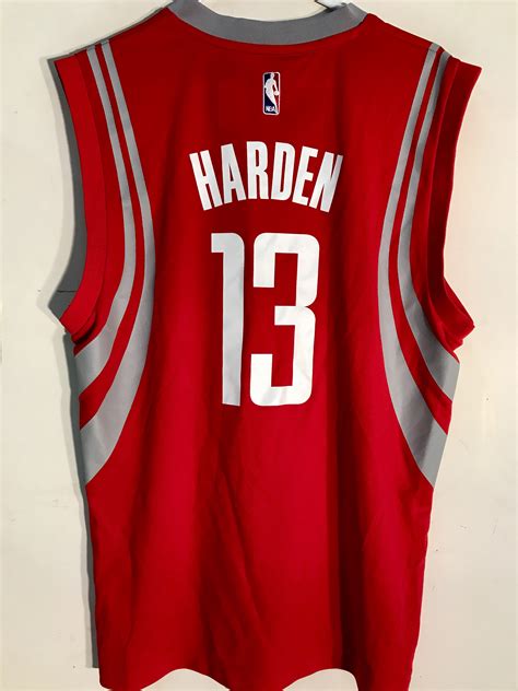 Adidas Nba Jersey Houston Rockets James Harden Red Sz X Ebay