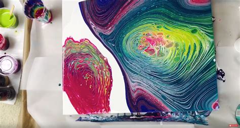 How To Make Trippy Fluid Art With A Few Simple Supplies Boing Boing