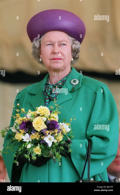 Queen Elizabeth Ii Queen Of England 16 October 1996 Stock Photo Alamy