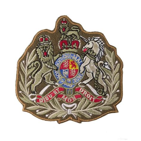 Genuine Regimental Sgt Major Royal Arms Army Corps And Army Command