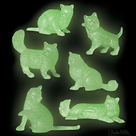 Glow Cats Glow In The Dark Cats Archie Mcphee