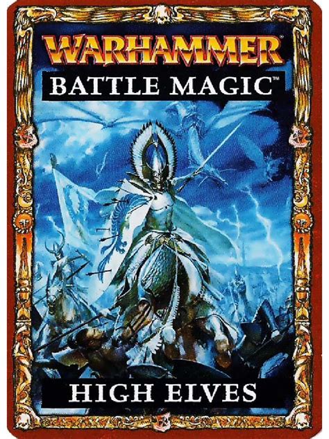 Warhammer Battle Magic 2010 High Elves