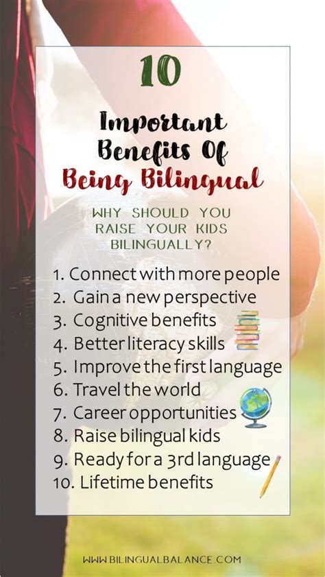 Important Benefits Of Being Bilingual Bilingual Balance