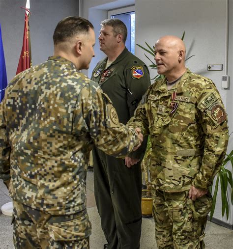 Latvia Decorates Two Michigan Airmen For Partnership Work National