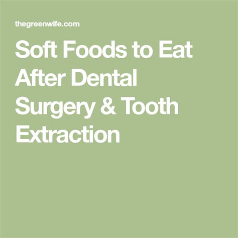 Extremely hot or cold foods may cause soreness in the area it is essential to take special care of your tender gums and mouth after your tooth extraction. Soft Foods to Eat After Dental Surgery & Tooth Extraction ...