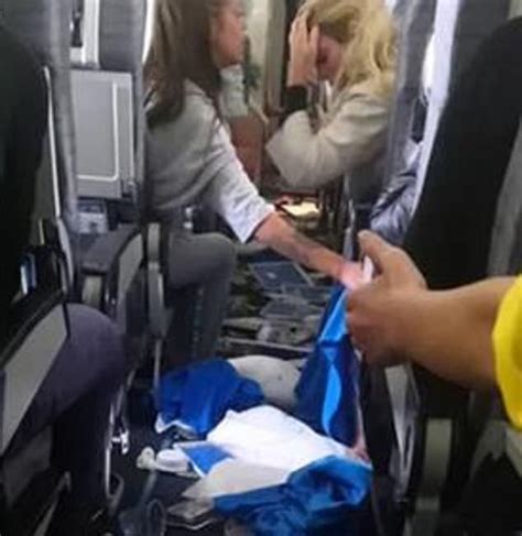 Flight From Hell Fifteen Injured And Cabin Left In Disarray After