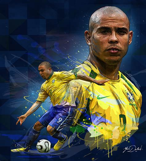 Brazil Soccer Legends On Behance