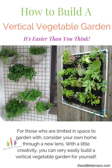 How To Build A Vertical Vegetable Garden Easier Than You Think