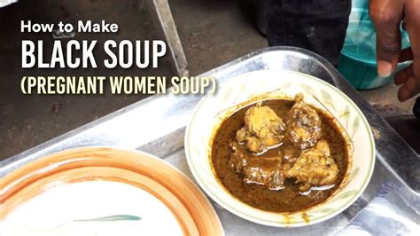 Set the instant pot® (see cook's note) to normal saute. How To Prepare Esan Black Soup - Black pepper, herbs such ...